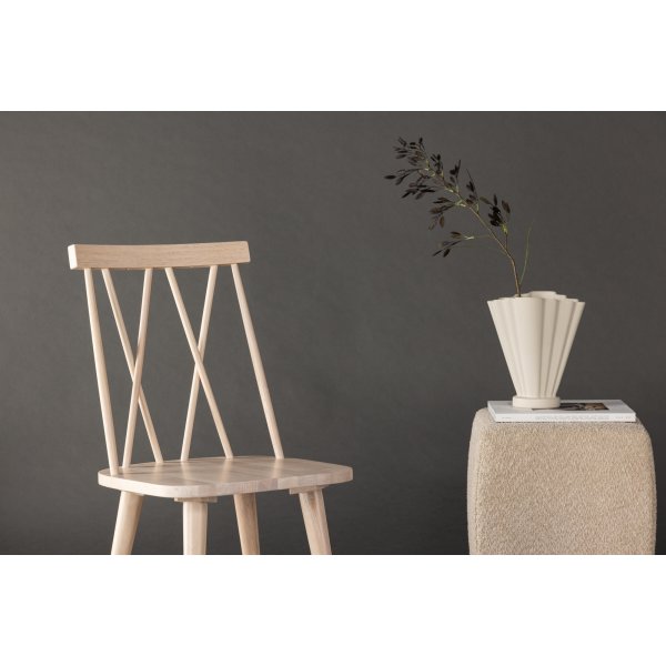 Mariette spisestol - Whitewash