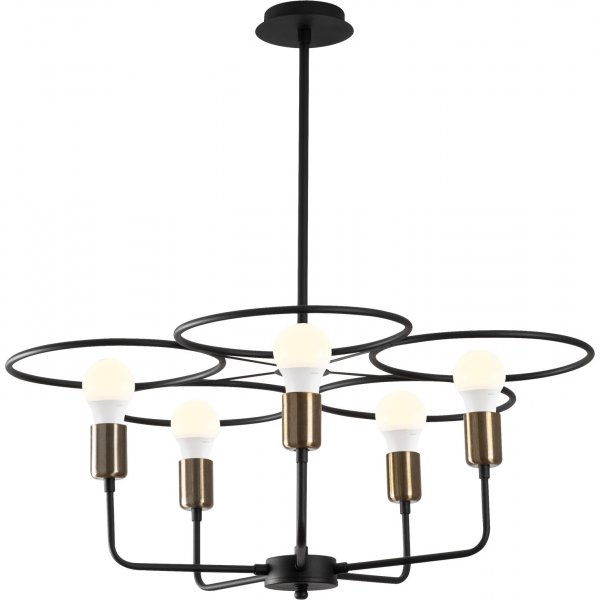 Halo taklampe 1356 - Sort