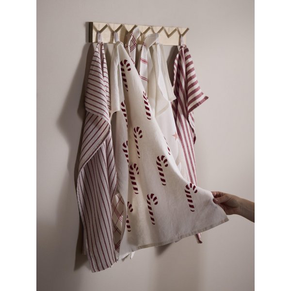 Gaby kjøkkenhåndkle 3-pakning 3 x 47 x 70 cm - Rød Gaby kjøkkenhåndkle 3-pakning 3 x 47 x 70 cm - Rød