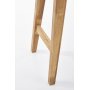 Induzo avlastningsbord 110x 35 cm - Hvit