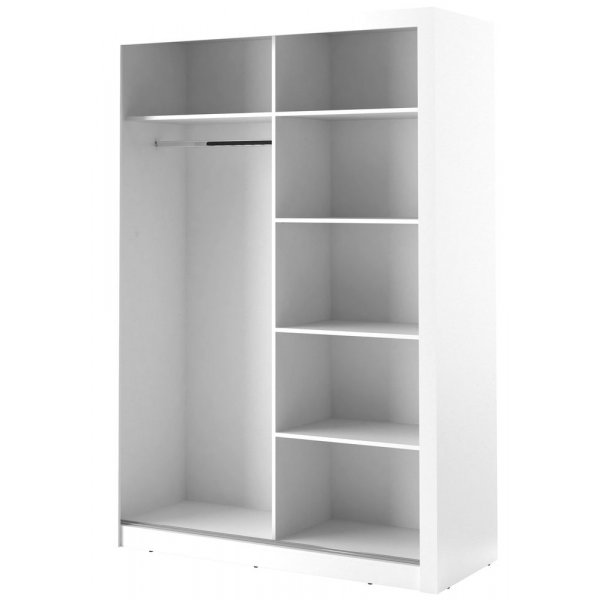 Mervyn garderobe 150 - Hvit