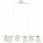 Taklampe Frapino - Hvit / matt messing