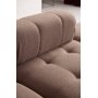 Doblo 2-seters sofa i boucl - Brun Cappuccino