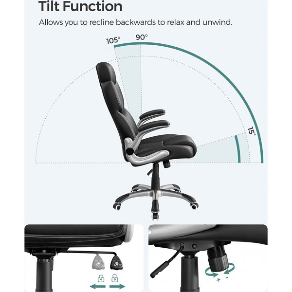 Yasmina kontorstol - Svart Yasmina kontorstol - Svart
