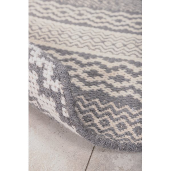 Morgana ullteppe - Lysegrå Morgana ullteppe - Lysegrå