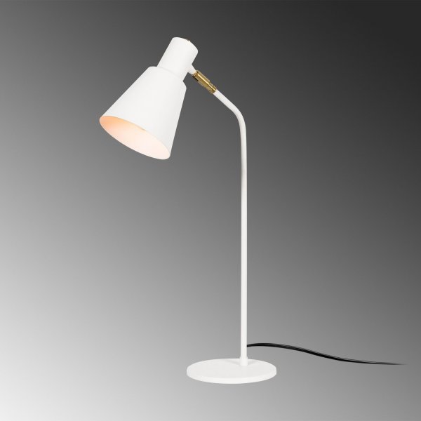 Sivani bordlampe 1 - Hvit Sivani bordlampe 1 - Hvit