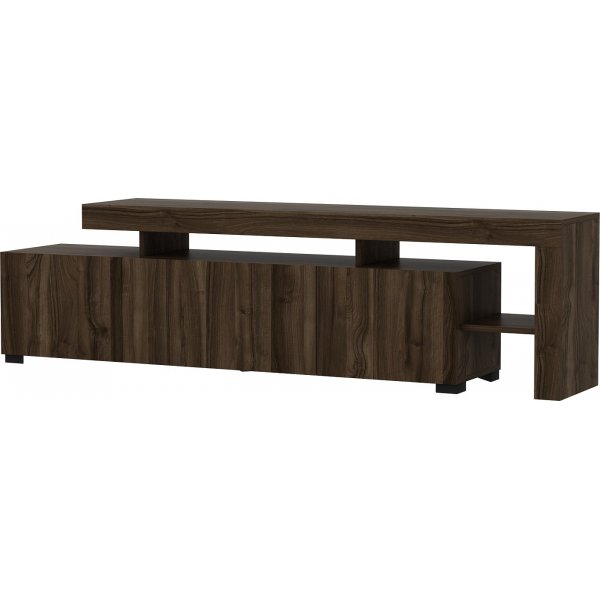 TV-stativ Beliz i valnøtt - 192 cm TV-stativ Beliz i valnøtt - 192 cm