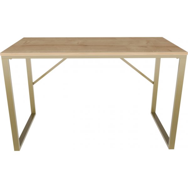 Layton skrivebord 120 x 60 cm - Gull/eik Layton skrivebord 120 x 60 cm - Gull/eik