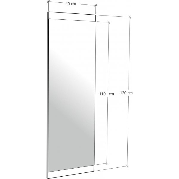 Boy speil - Hvit Boy speil - Hvit