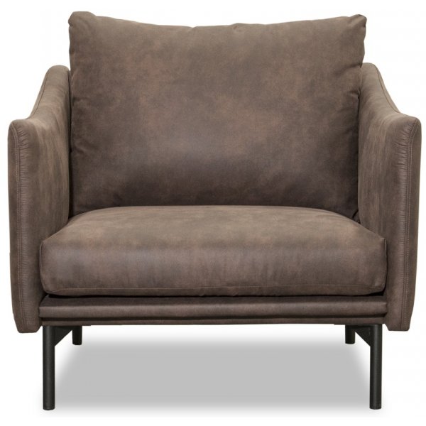 Harpan lenestol - Brunt økolær Harpan lenestol - Brunt økolær