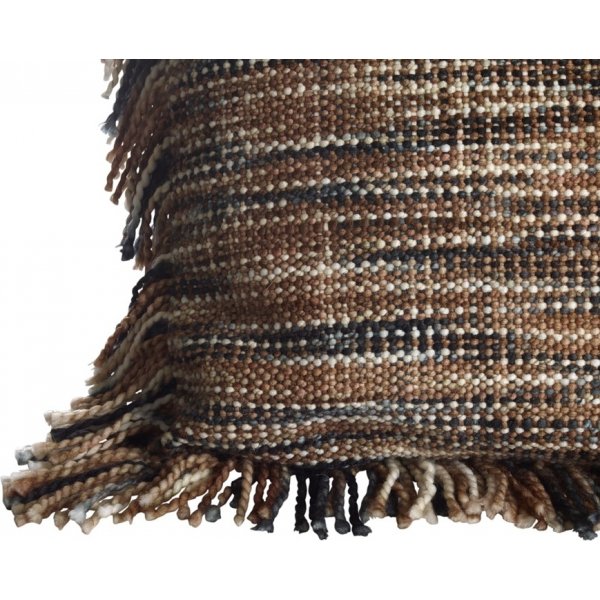 Lumi putetrekk 50 x 50 cm - Brun/Sort Lumi putetrekk 50 x 50 cm - Brun/Sort