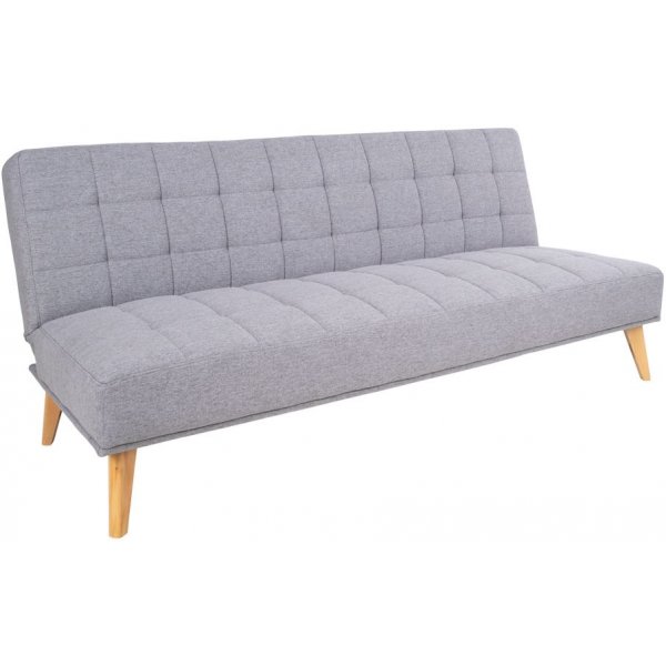 Oxford sovesofa - lys gr� / bj�rk