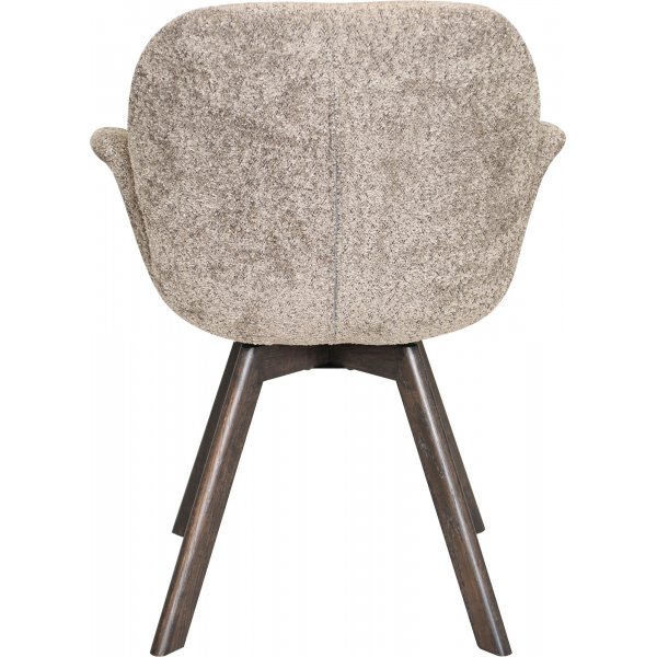 Bjerke spisestol - Mole/brun