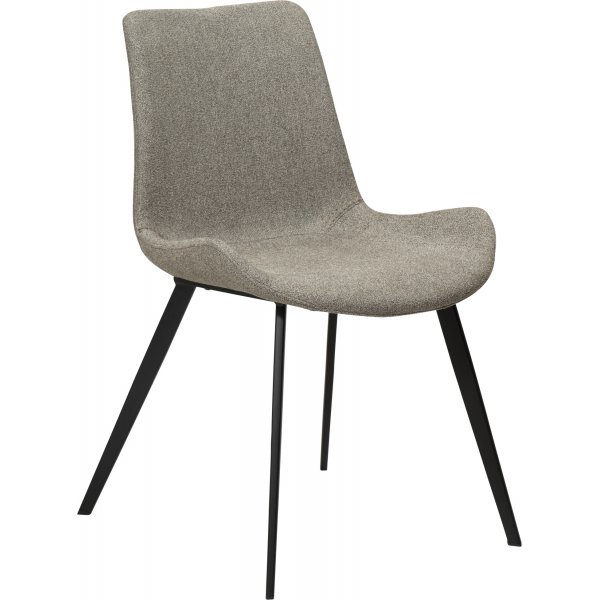 Hype spisestol - Brun boucle