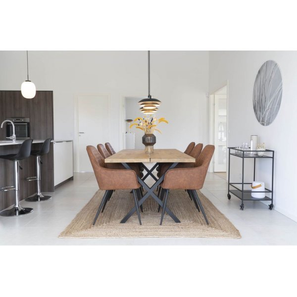 Harbo spisestol - Vintage Brun Harbo spisestol - Vintage Brun