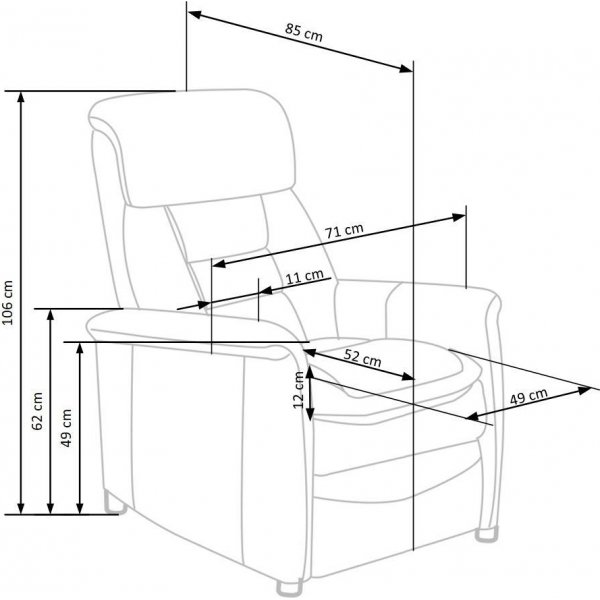 Agnetha lenestol - Beige Agnetha lenestol - Beige