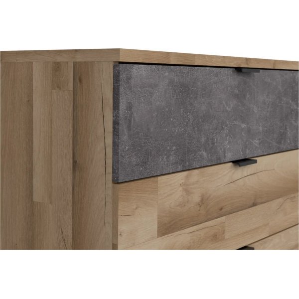 Arica skjenk - Eik/grå Arica skjenk - Eik/grå