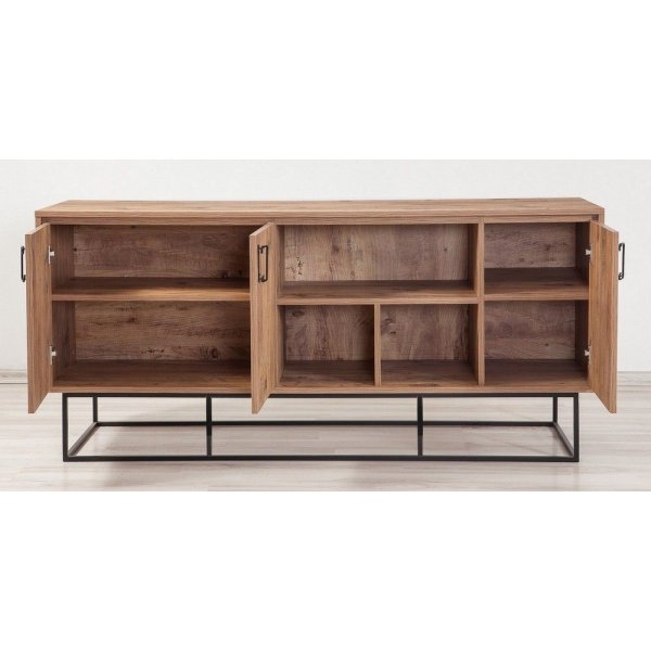 Quantum Medula skjenk - Furu/svart