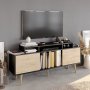 Char media benk - Sort/safir eik