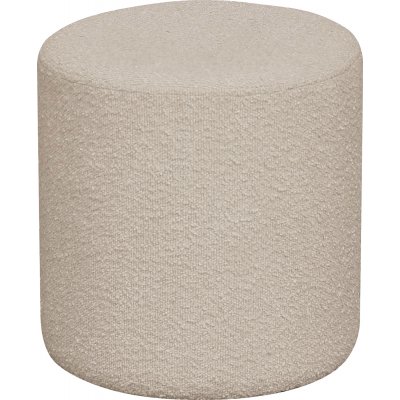 Ejby puff Beige boucle