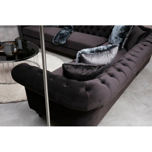 Bogart hjørnesofa - Brun Bogart hjørnesofa - Brun