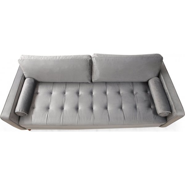 Rome 3-seters sofa - Lysegrå Rome 3-seters sofa - Lysegrå