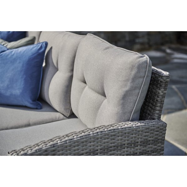 Moreno sofagruppe - Lys grå - Venstrevendt Moreno sofagruppe - Lys grå - Venstrevendt