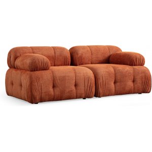 Petite 2-seters sofa - Oransje