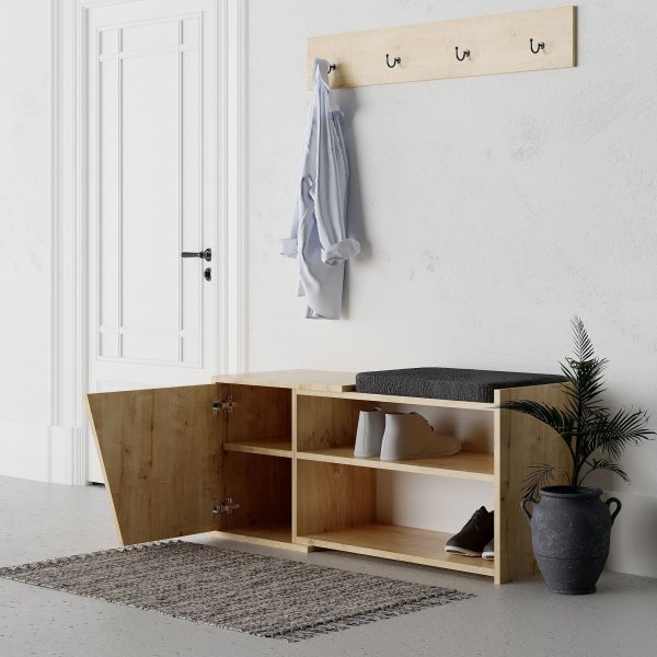 Fiona skoskap - Eik Fiona skoskap - Eik