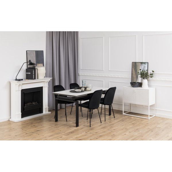 Carmen spisestuestol - Svart Carmen spisestuestol - Svart
