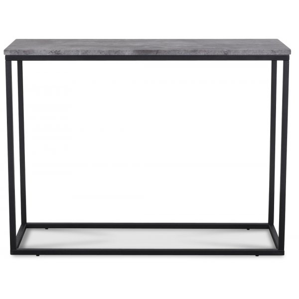 Shanghai konsollbord - Grå betongimitasjon /Svart Shanghai konsollbord - Grå betongimitasjon /Svart