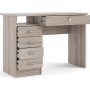Function Plus skrivebord med 4 skuffer 109,3 x 48,5 cm - Trffel