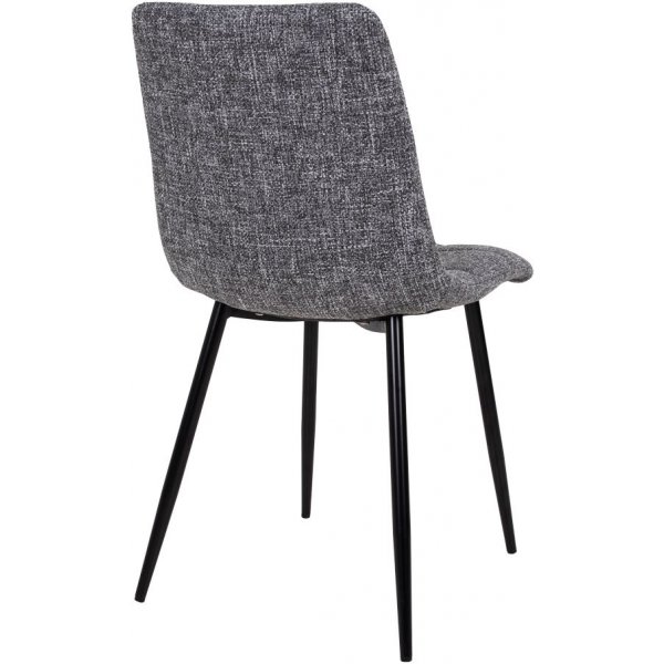 Middelfart Spisestol - Grå/svart Middelfart Spisestol - Grå/svart