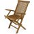 Nyhamn stol med armlene - Teak