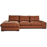 Scirocco divansofa 3-seter XL 305 cm - Cognac vintage Scirocco divansofa 3-seter XL 305 cm - Cognac vintage