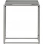 Porto sidebord 45 x 45 cm - Mrk gr