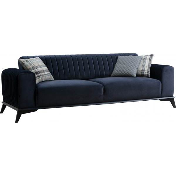 Lisa 3-seters sovesofa - Marinebl
