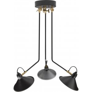 Melbourne taklampe - Sort - 80 cm