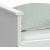 Alba seng med oppbevaring 90 x 200 cm - Hvit