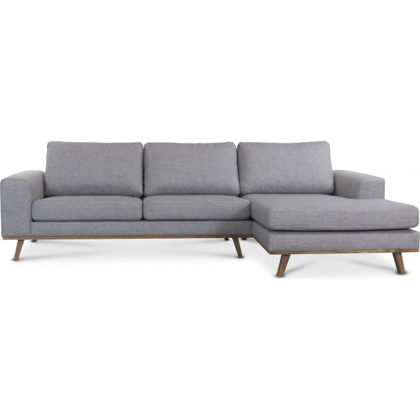 Stockholm Sofa Gr/Eik - Hyre