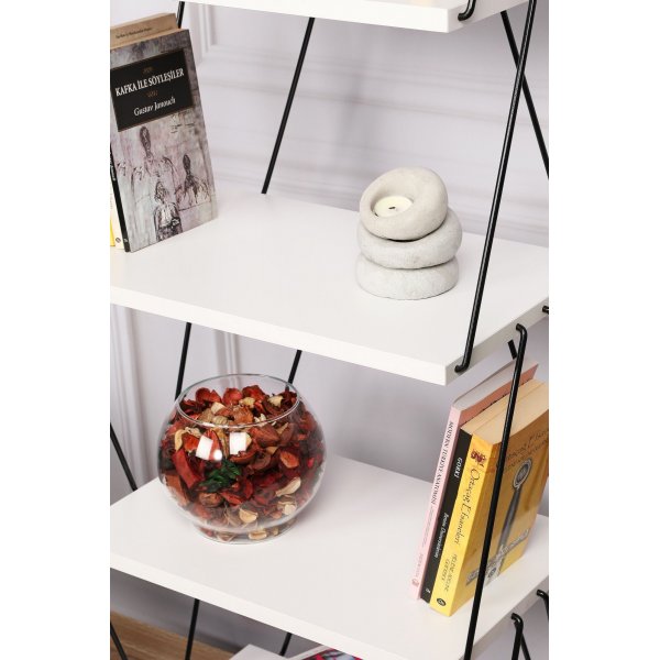 Balaban bokhylle - Hvit Balaban bokhylle - Hvit