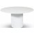 Essvik spisebord Ø130 cm - Hvit