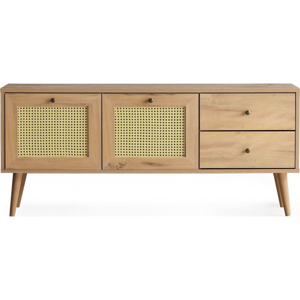 Patara mediebenk, 140 cm - Eik Patara mediebenk, 140 cm - Eik