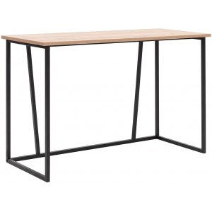 Lissa skrivebord 120 x 50 cm - Safir eik/sort