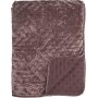 Cia sengeteppe dobbelt 260 x 260 cm - Rosa fløyel Cia sengeteppe dobbelt 260 x 260 cm - Rosa fløyel