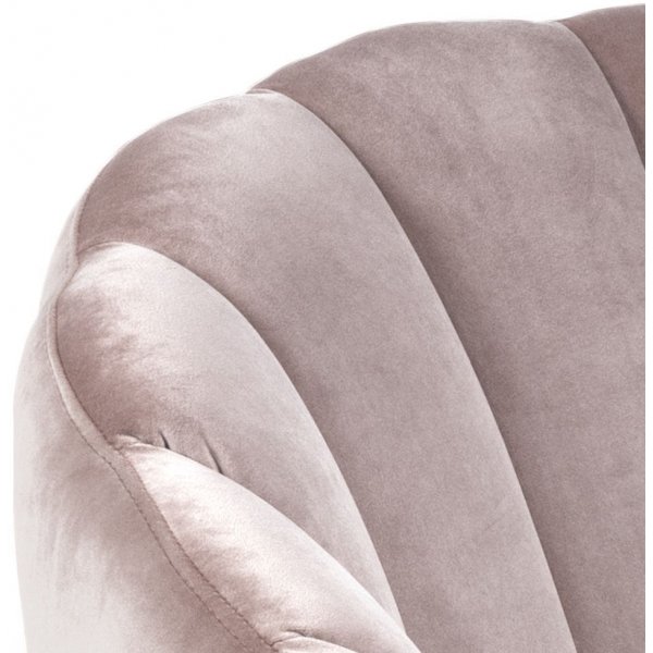 Daniella lenestol - Rosa/svart Daniella lenestol - Rosa/svart