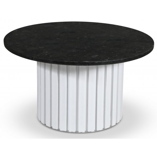 Sumo Salongbord �85 - Hvitbeiset eik / Donau Granitt