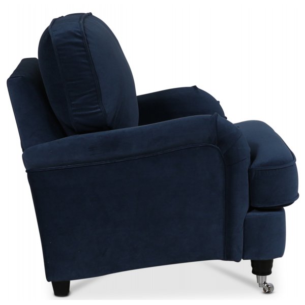 Kvarsebro Howard lenestol - Royal blå (Fløyel) Kvarsebro Howard lenestol - Royal blå (Fløyel)