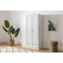 Lia garderobe 105 x 52 x 178 cm - Hvit