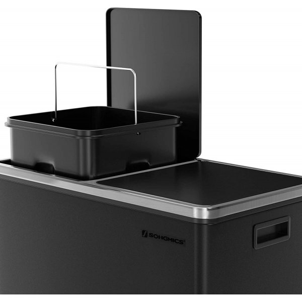 Daloa bin 60 l - Sort Daloa bin 60 l - Sort